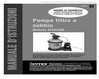 PDF) Manuale Pompa Filtro a Sabbia ITA PDF/Intex/Filter Pump/Sand...128  (128) MODEL SF20220R SAND FILTER PUMP ITALIAN 7.5” X 10.3” PANTONE 295U  09/08/2009 Italiano Pompa filtro a sabbia - DOKUMEN.TIPS