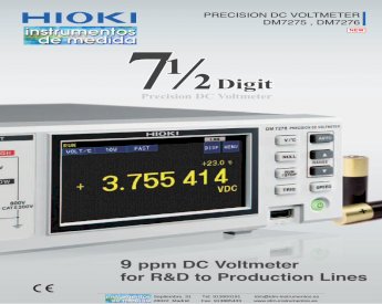 PDF) PRECISION DC VOLTMETER DM7275, DM7276idm-instrumentos.es/wp