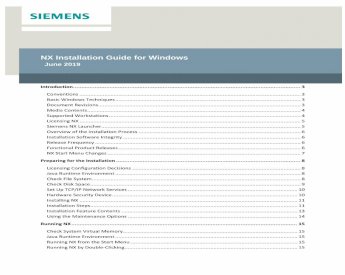 PDF) NX Installation Guide for Windows - Siemens...The Siemens NX Launcher  installation is available on the NX product media or from GTAC download.  Instructions for installation are provided - DOKUMEN.TIPS