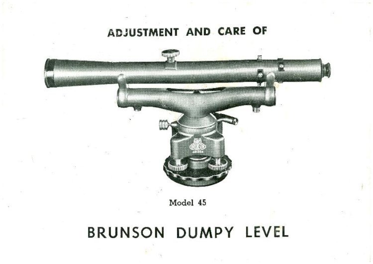 Dumpy Level - A levelling instrument