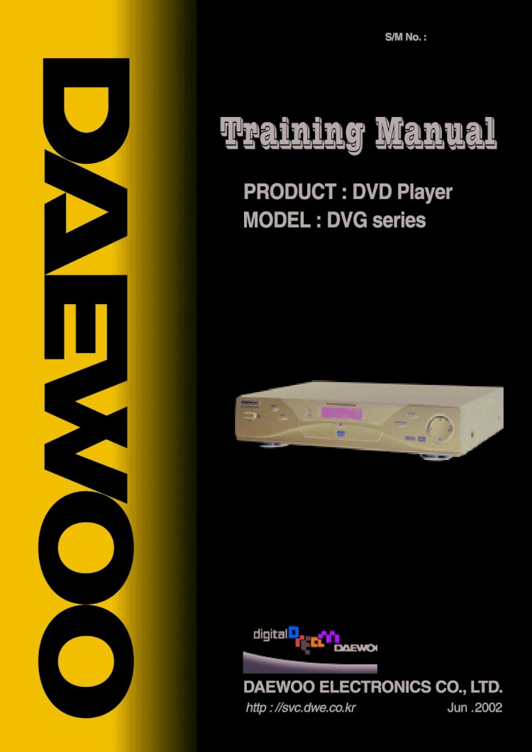 PDF) DVD Daewoo DVG Series Training Manual - DOKUMEN.TIPS