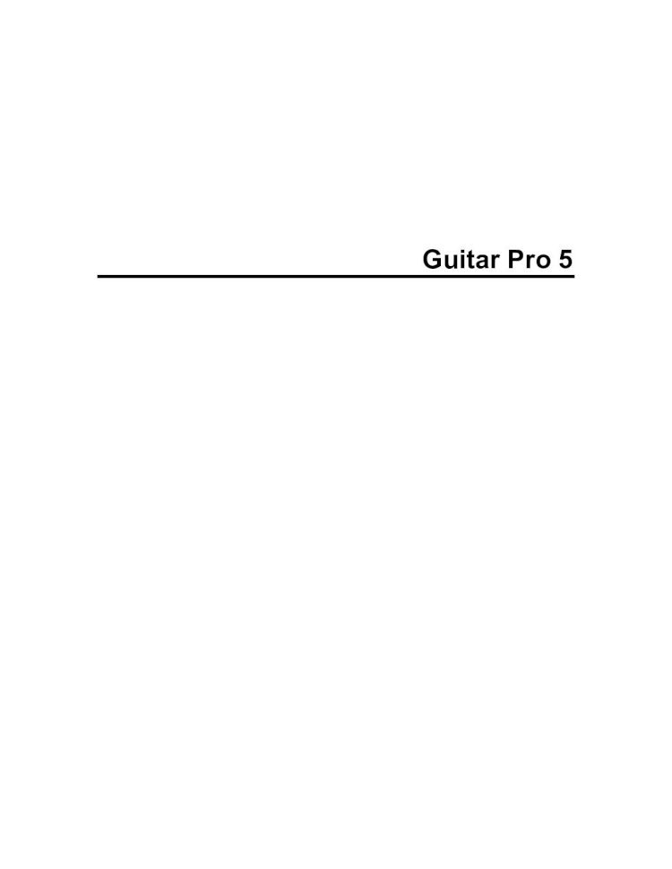PDF) Manual Guitar Pro 5 - DOKUMEN.TIPS
