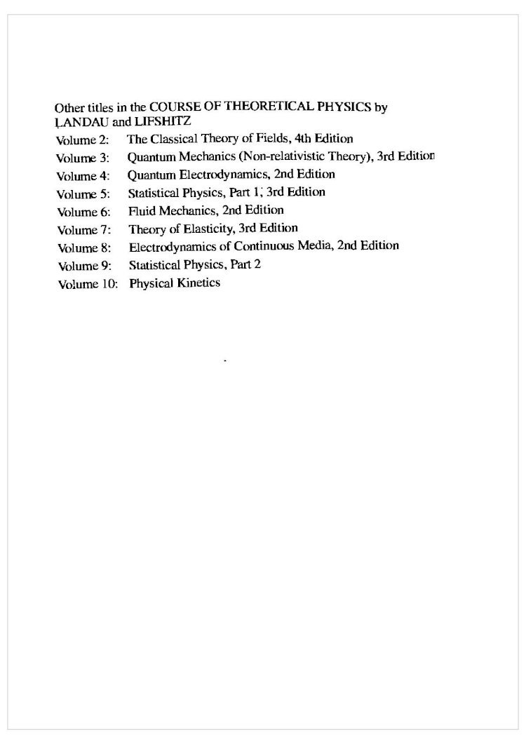 PDF) Mechanics 3rd Edition, Vol 1, Landau & Lifshitz - DOKUMEN.TIPS