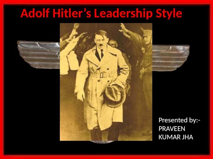 Adolf Hitler's leadership style - Wikipedia - wide 9