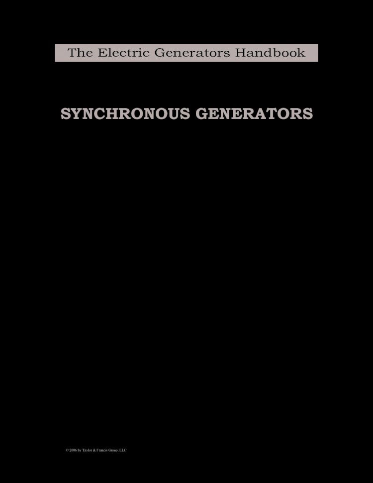 PDF) Book, The Electric Generators Handbook Synchronous Generators[1] -  DOKUMEN.TIPS
