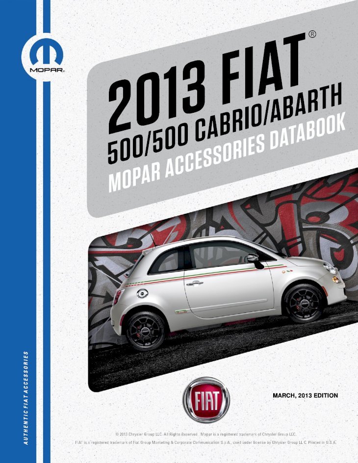 PDF) Fiat 500 and 500 Abarth Accessories Catalog-Fiat500USA.com -  DOKUMEN.TIPS
