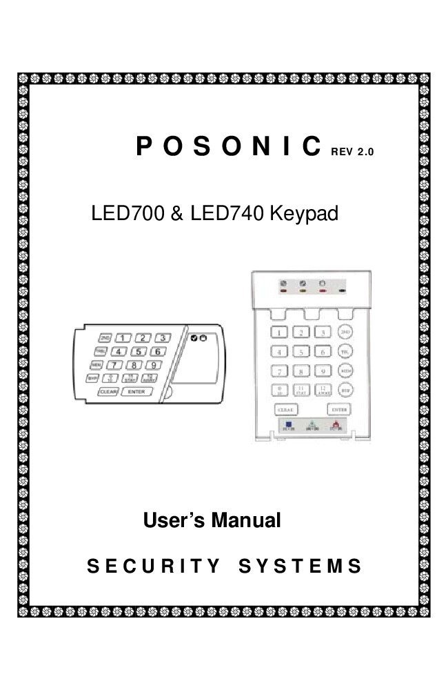 PDF) 116024548 Posonic HomeAlarm PS LED700 PS LED740 User Manual Rev2 0 -  DOKUMEN.TIPS