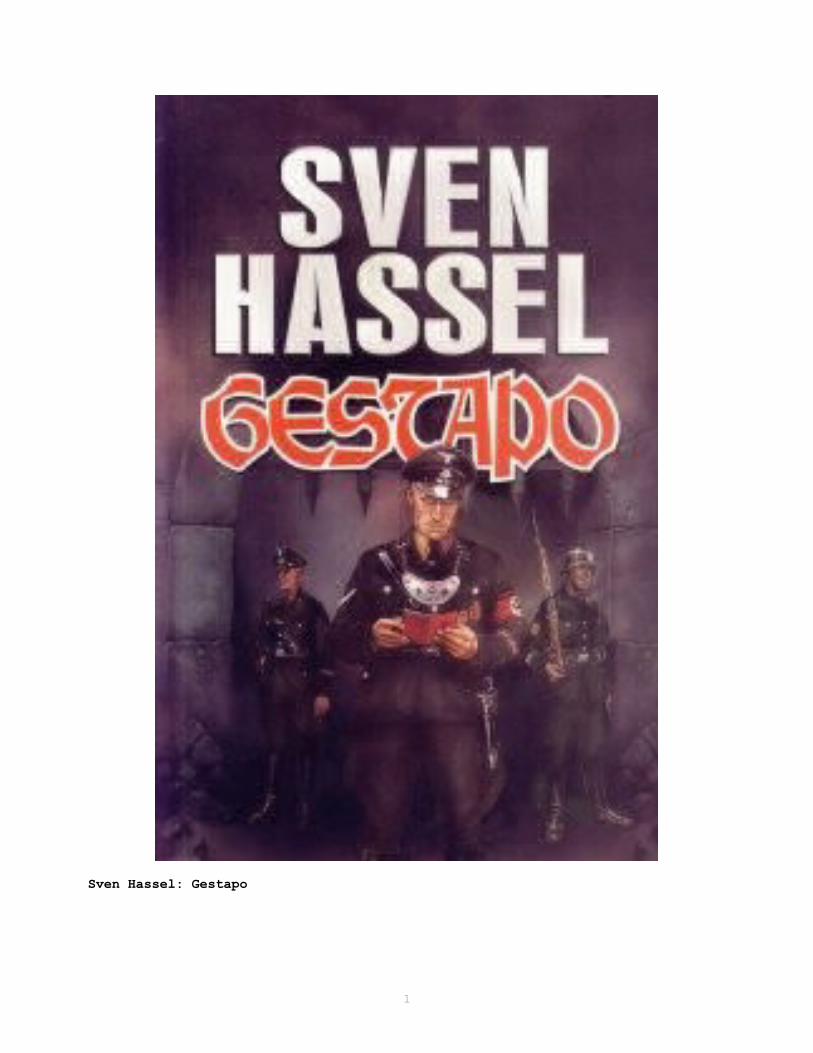 PDF) Gestapo - Sven Hassel - DOKUMEN.TIPS