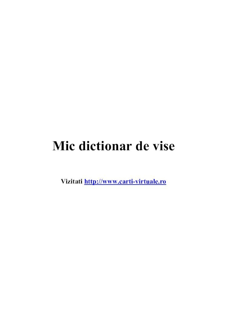 PDF) Mic Dictionar de Vise - DOKUMEN.TIPS