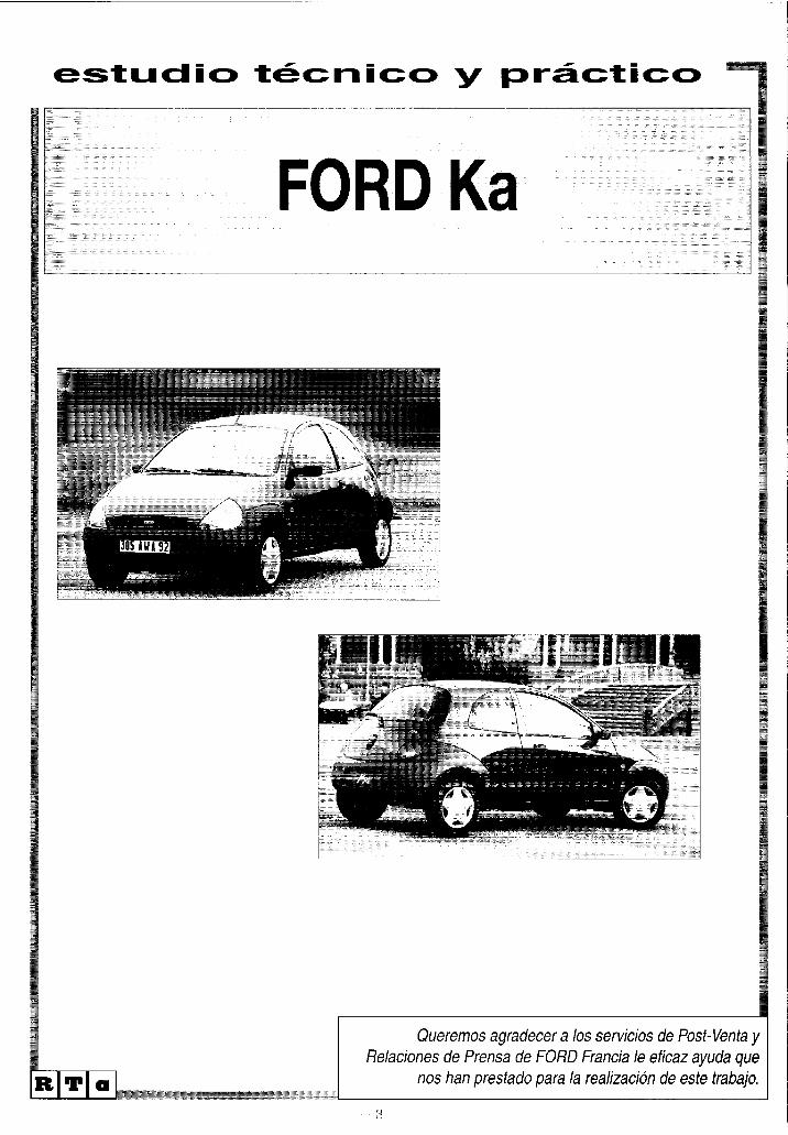  PDF) Ford Ka Manual de Taller - DOKUMEN.TIPS