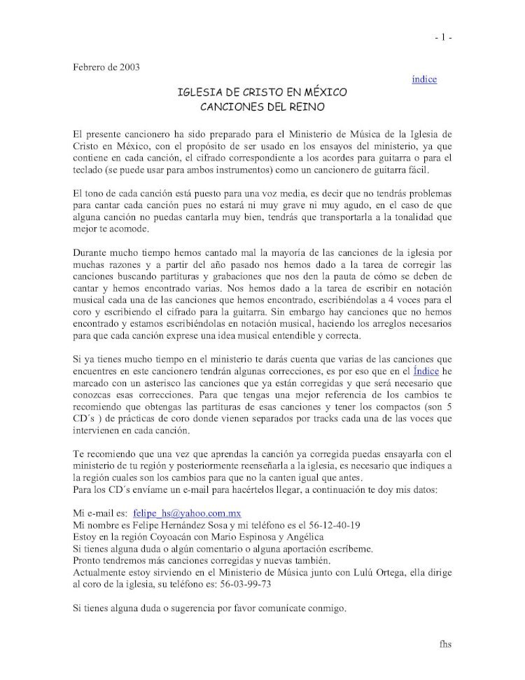 PDF) Canciones Del Reino Con Acordes-1 