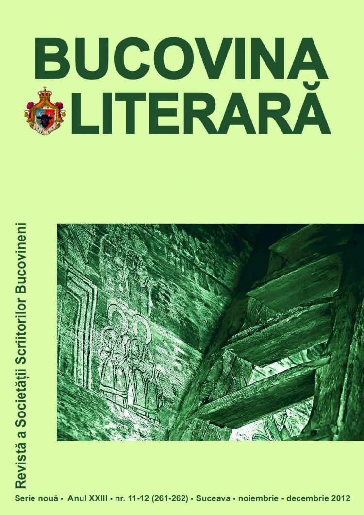 PDF) Revista Bucovina Literara Nr 11 - 12 - DOKUMEN.TIPS
