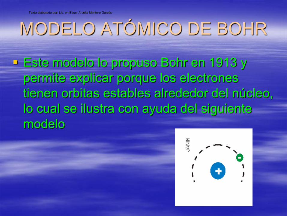 PDF) Modelo Bohr 
