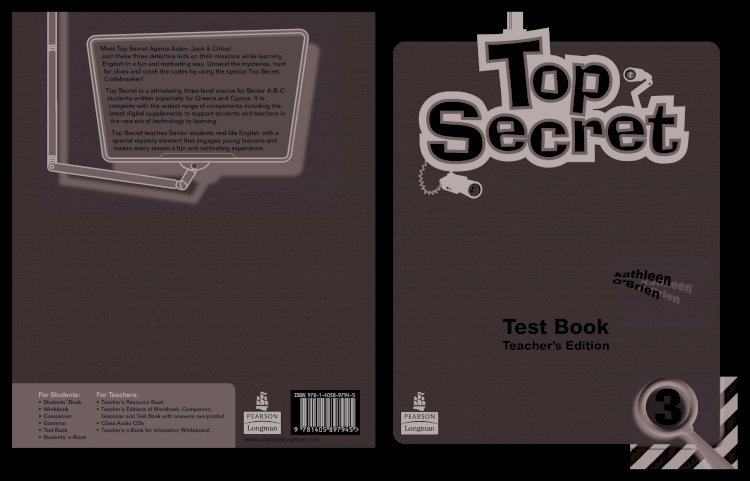 PDF) Top Secret 3 Test Book Teacher's Edition - DOKUMEN.TIPS