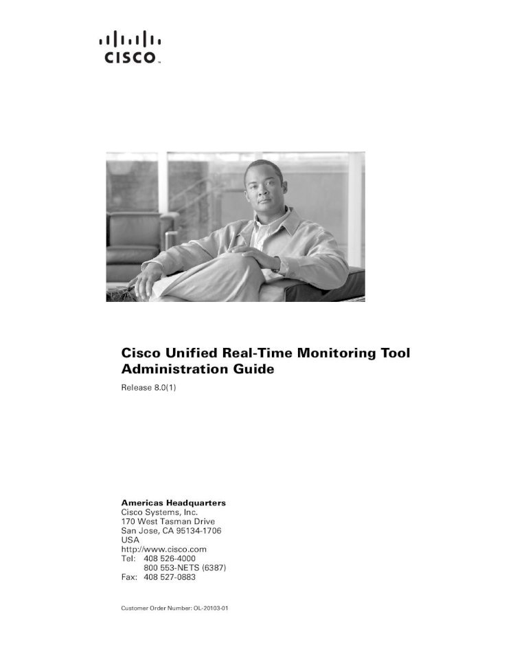 PDF) Cisco Call Manager CUCM RTMT - DOKUMEN.TIPS