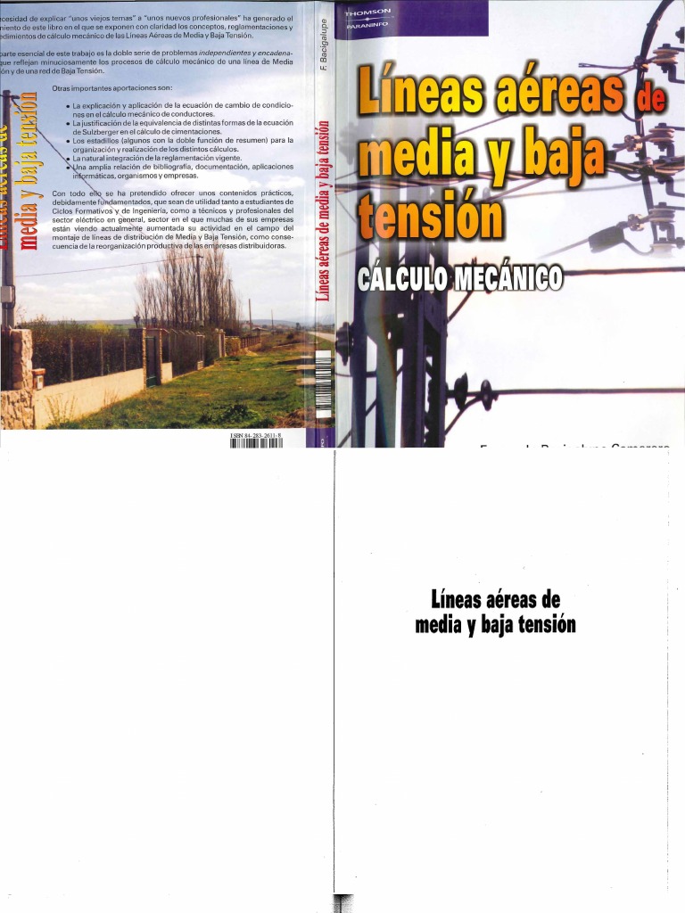PDF) CALCULO MECANICO DE LINEA DE MT Y BT (LIBRO).pdf - DOKUMEN.TIPS