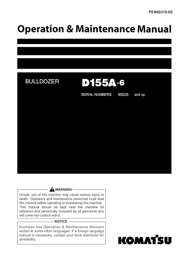 PDF) D155A-6 OMM PEN00319-00 - DOKUMEN.TIPS
