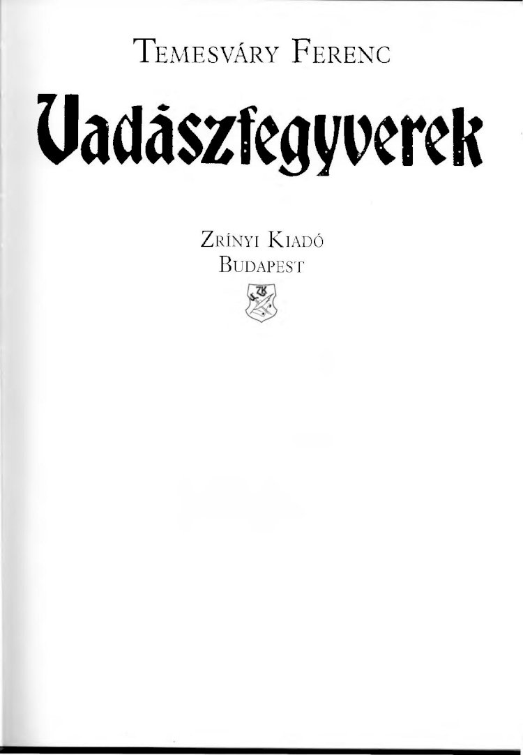 PDF) Temesváry Ferenc-Vadászfegyverek - DOKUMEN.TIPS