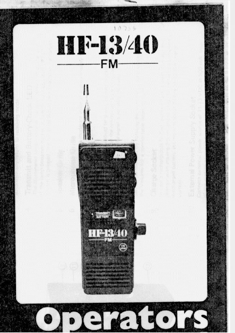 PDF) DNT HF13-40 - Instructions plus circuit diagram & PCB layout. UK 27/81  FM 40-channel CB radio handheld walkie talkie transceiver - DOKUMEN.TIPS