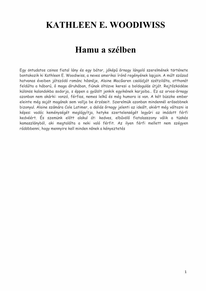 PDF) Kathleen E. Woodiwiss - Hamu a szélben.pdf - DOKUMEN.TIPS