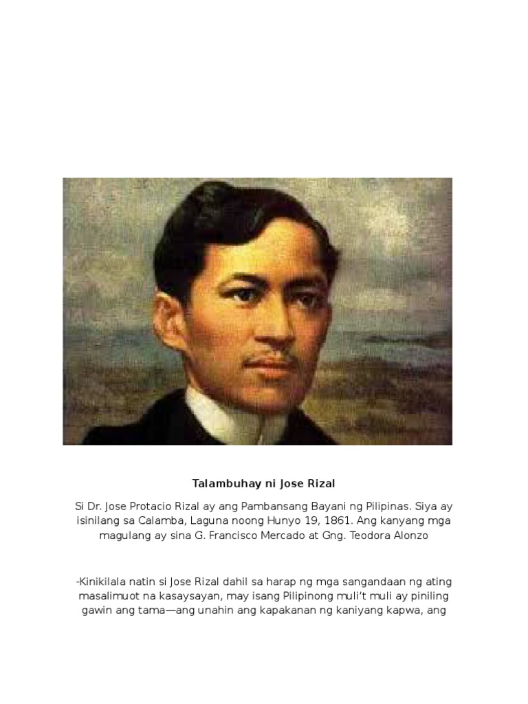 PDF) Talambuhay-ni-Jose-Rizal.docx - DOKUMEN.TIPS