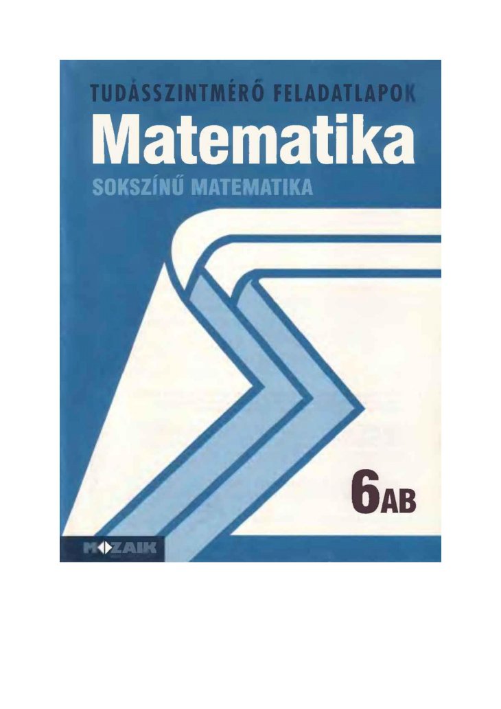 PDF) Matematika Mozaik 6 - DOKUMEN.TIPS