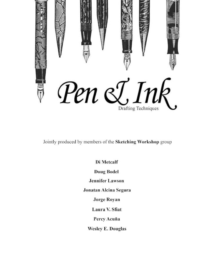 Sept 19th INPERSON  Beginner Ink Sketching Techniques with Beto Medi   These Hands Makers Collective
