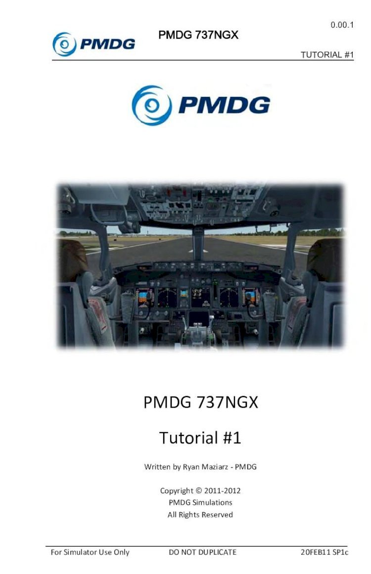 PDF) PMDG Boeing 737NGX [Tutorial 1] - DOKUMEN.TIPS