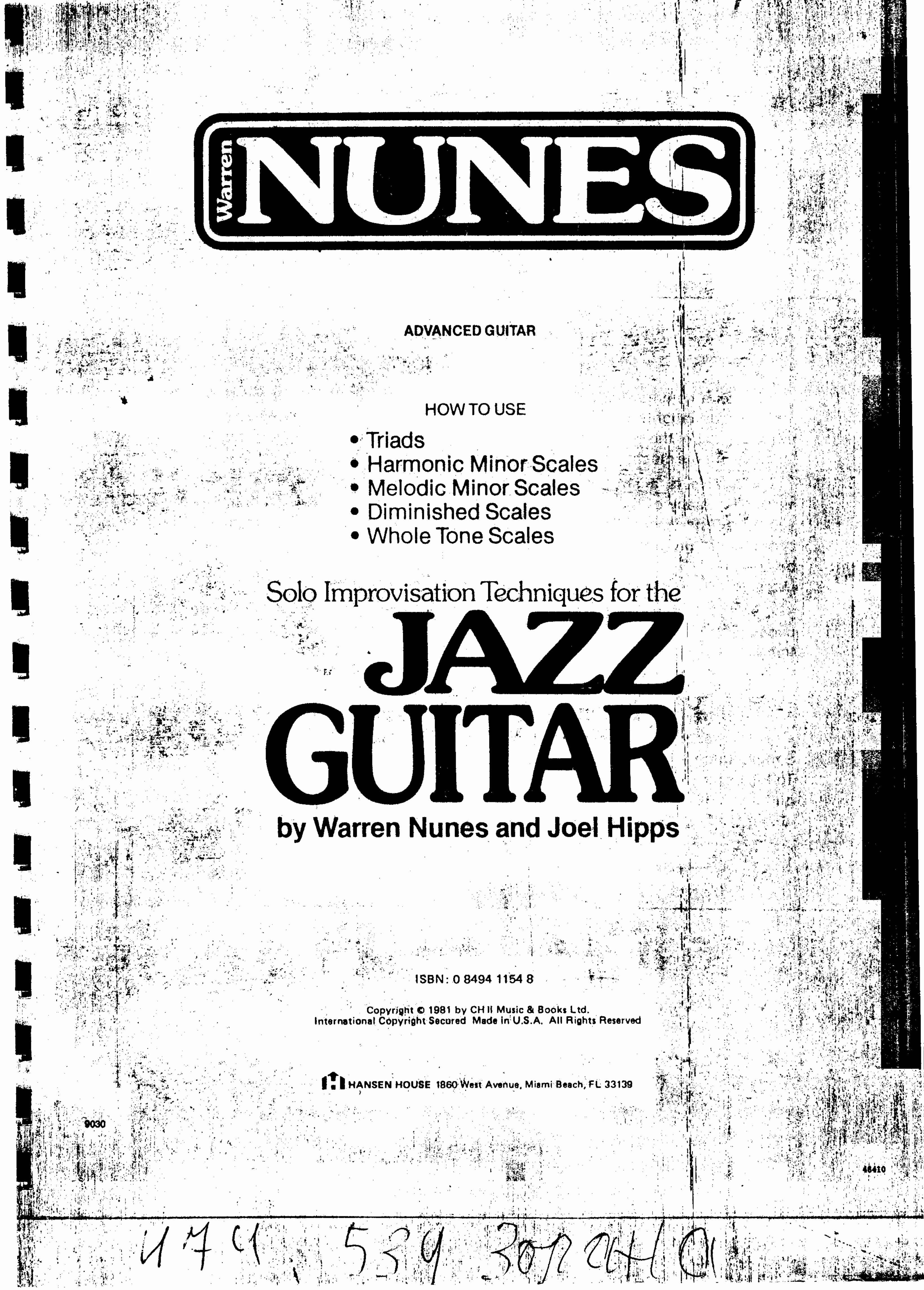 PDF) Warren Nunes- Jazz Guitar Improvisation.pdf - DOKUMEN.TIPS