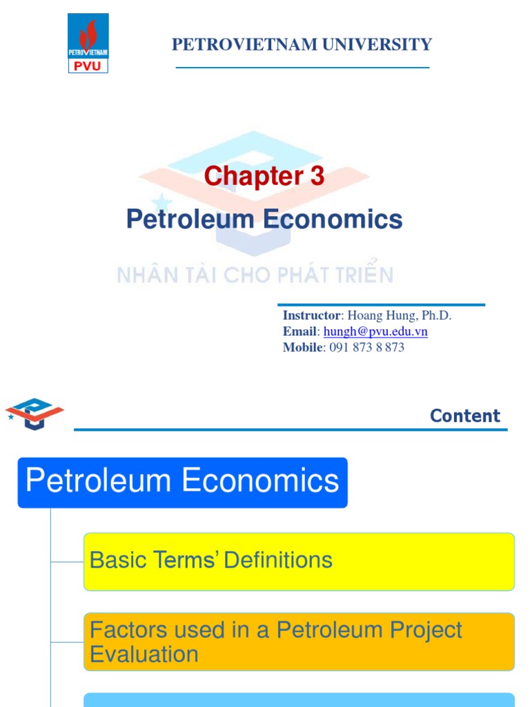 dissertation topics in petroleum economics