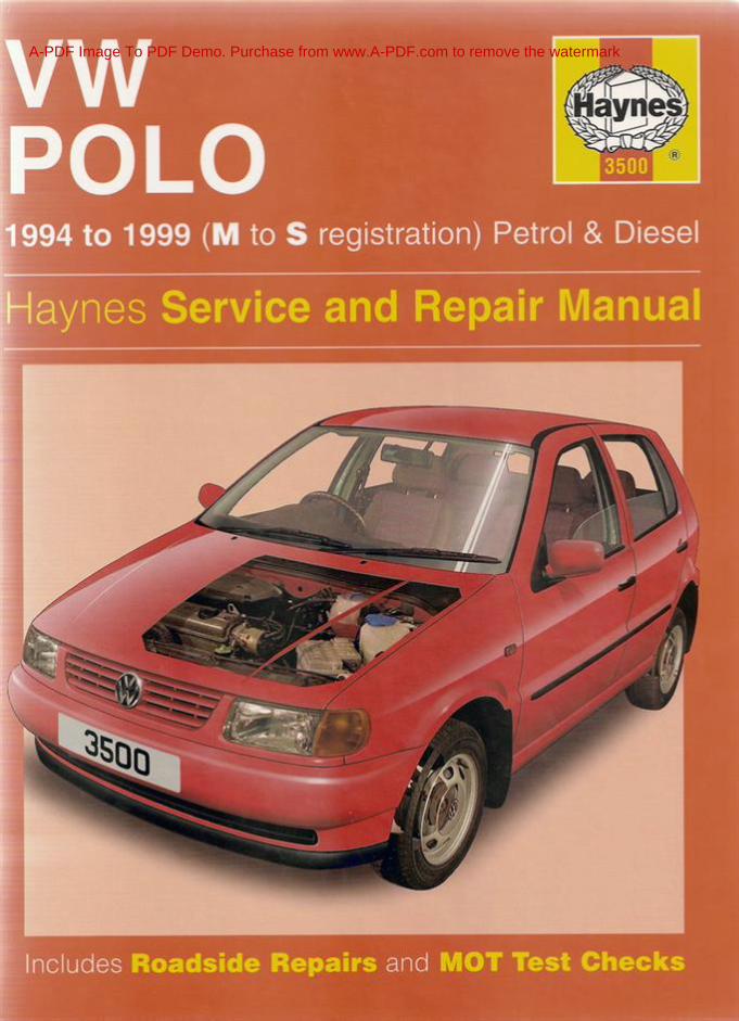 PDF) VW Polo 94-99 Haynes Service & Repair Manual - DOKUMEN.TIPS