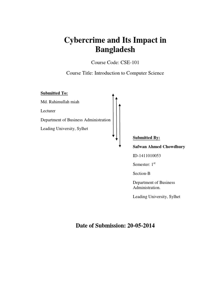 research proposal on cyber crime in bangladesh