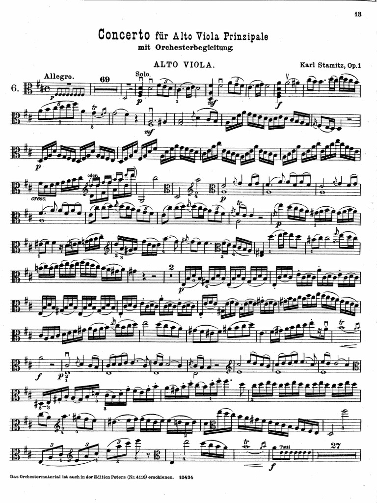 PDF) Stamitz - Viola Concerto - Viola - DOKUMEN.TIPS