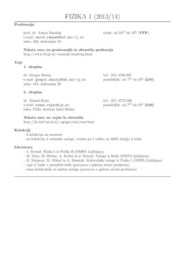 PDF) FIZIKA 1 (2013/14) - DOKUMEN.TIPS
