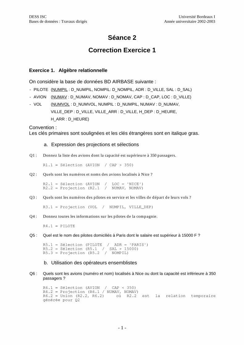 PDF) Séance 2 Correction Exercice 1 - DOKUMEN.TIPS