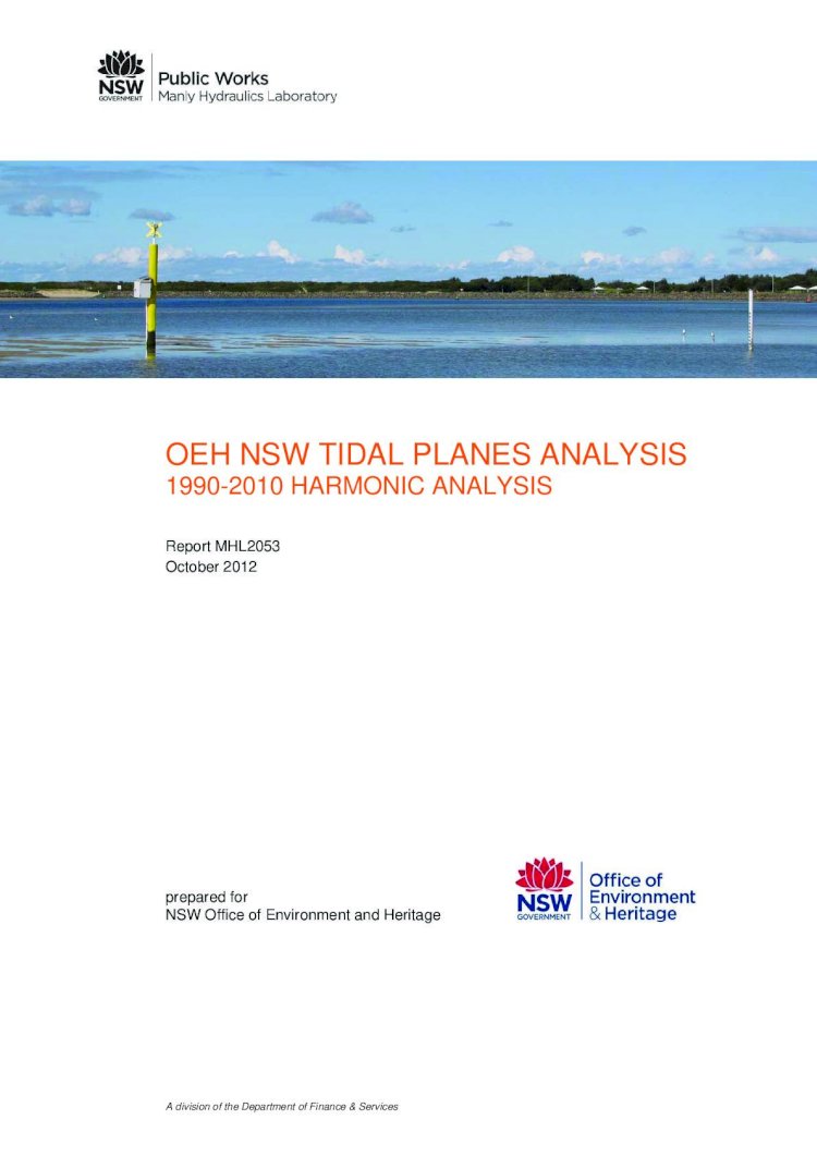(PDF) OEH NSW TIDAL PLANES ANALYSIS - DOKUMEN.TIPS