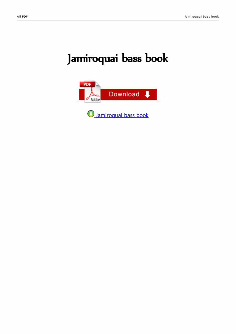 PDF) Jamiroquai bass book -  Soup.ioasset-2.soup.io/asset/10987/3931_23ea.pdf · All PDF Jamiroquai bass  book Jamiroquai bass book. Jamiroquai bass book Click to zoom the image  Jamiroquai - DOKUMEN.TIPS