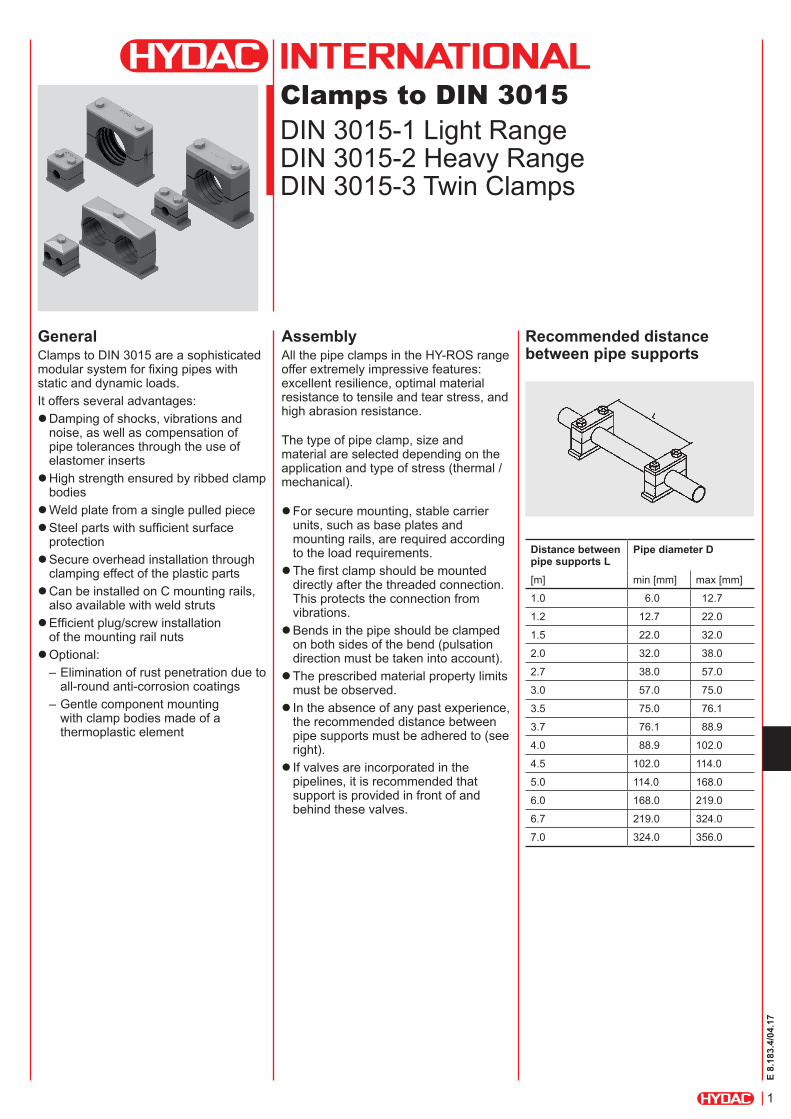 PDF) DIN 3015-1 Light Range DIN 3015-2 Heavy Range DIN … to DIN 3015 DIN  3015-1 Light Range DIN 3015-2 Heavy Range DIN 3015-3 Twin Clamps General  ... a1 a2 a3 a4 a5 h1 h2 ISO 4014 ISO - DOKUMEN.TIPS