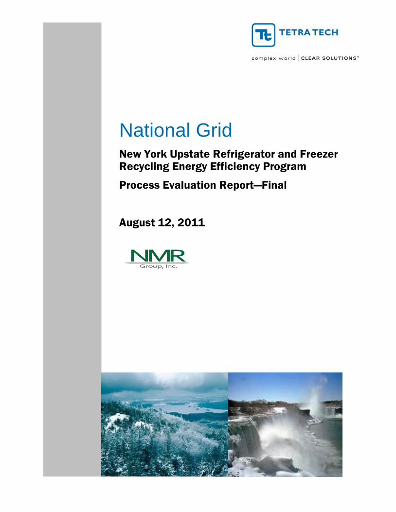  PDF National Grid Grid NY Iv Refrigerator And Freezer Recycling 