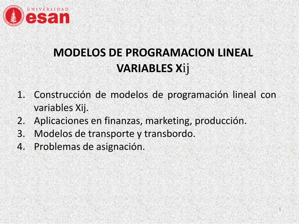 PDF) MODELOS DE PROGRAMACION LINEAL …. Modelos de transporte Modelo de  transporte: Determinar plan de transporte de una mercancía de varias  fuentes a varios destinos. Los datos del modelo 
