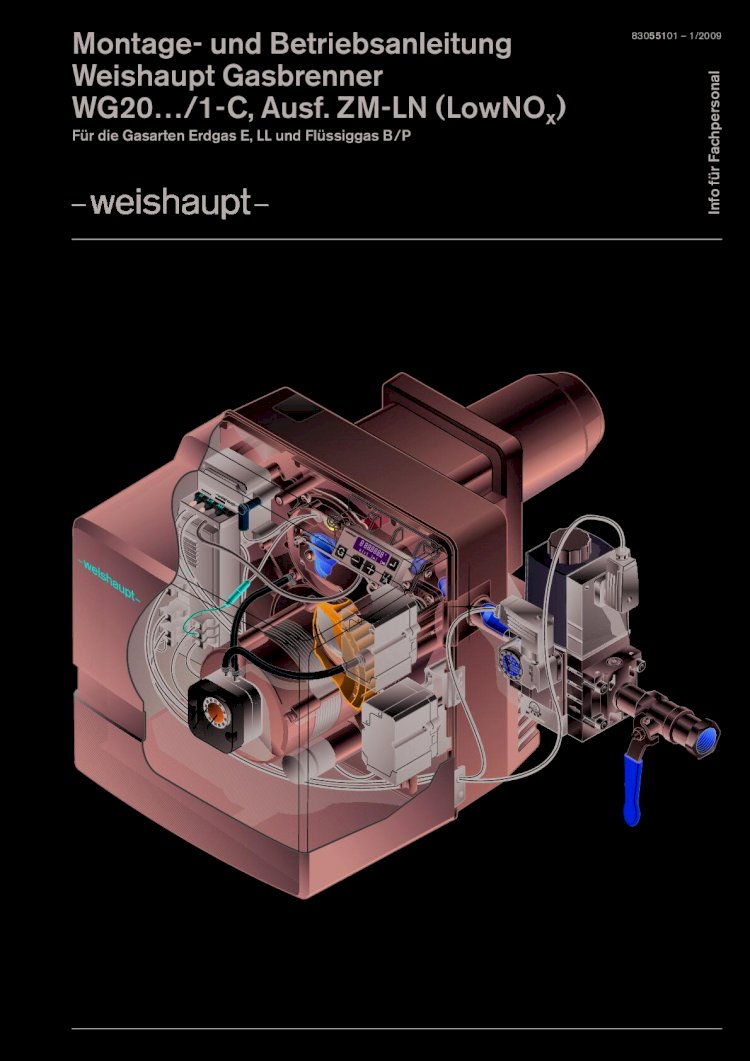 PDF) Montage- und Betriebsanleitung Weishaupt Gasbrennerch-de.documents. buderus.com/download/pdf/file/6720644214.pdf · Montage- und  Betriebsanleitung Weishaupt Gasbrenner WG20…/1-C, - DOKUMEN.TIPS