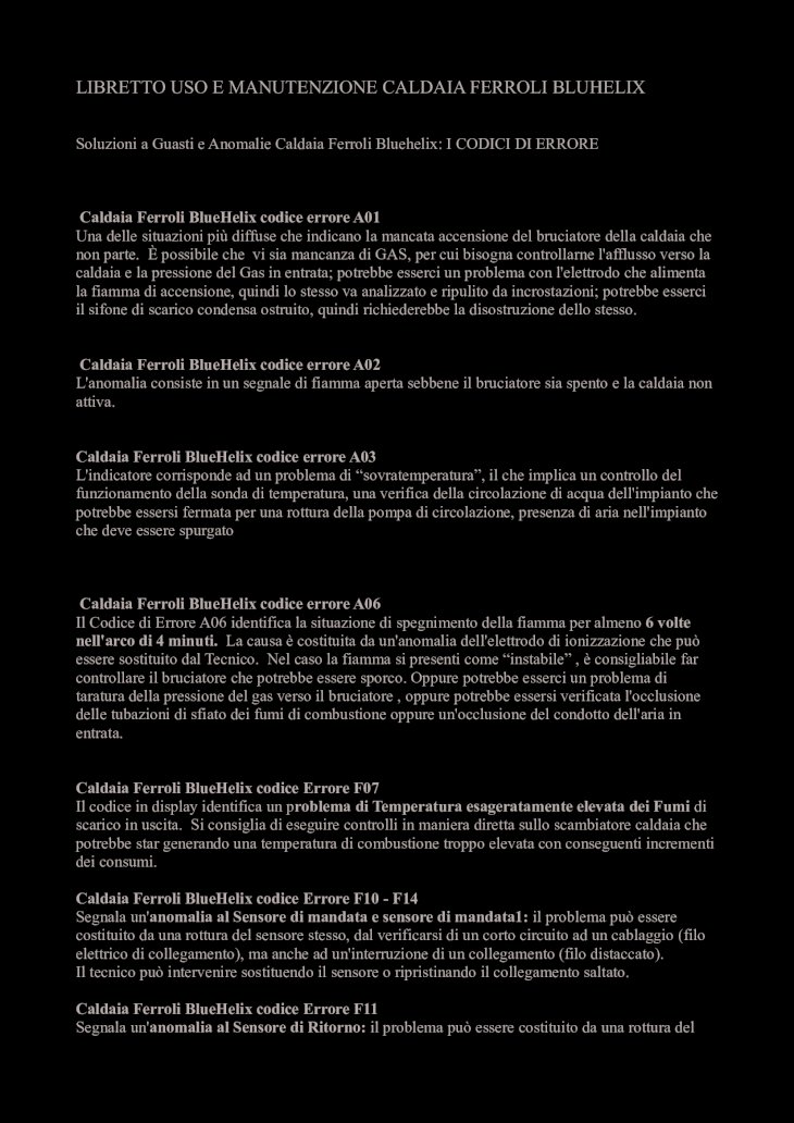 PDF) LIBRETTO USO E MANUTENZIONE CALDAIA FERROLI  …manutenzionecaldaieroma.it/wp-content/uploads/2014/05/FERROLI...G… ·  LIBRETTO USO E MANUTENZIONE CALDAIA FERROLI BLUHELIX Soluzioni -  DOKUMEN.TIPS