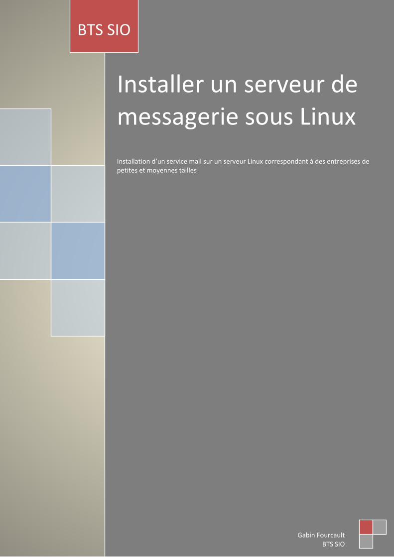 PDF) Installer un serveur de messagerie sous Linux · Objectif . Créer un serveur  de messagerie sous linux - Installation d'un Mta. - Distribution de mail  dans les dossiers personnels - DOKUMEN.TIPS