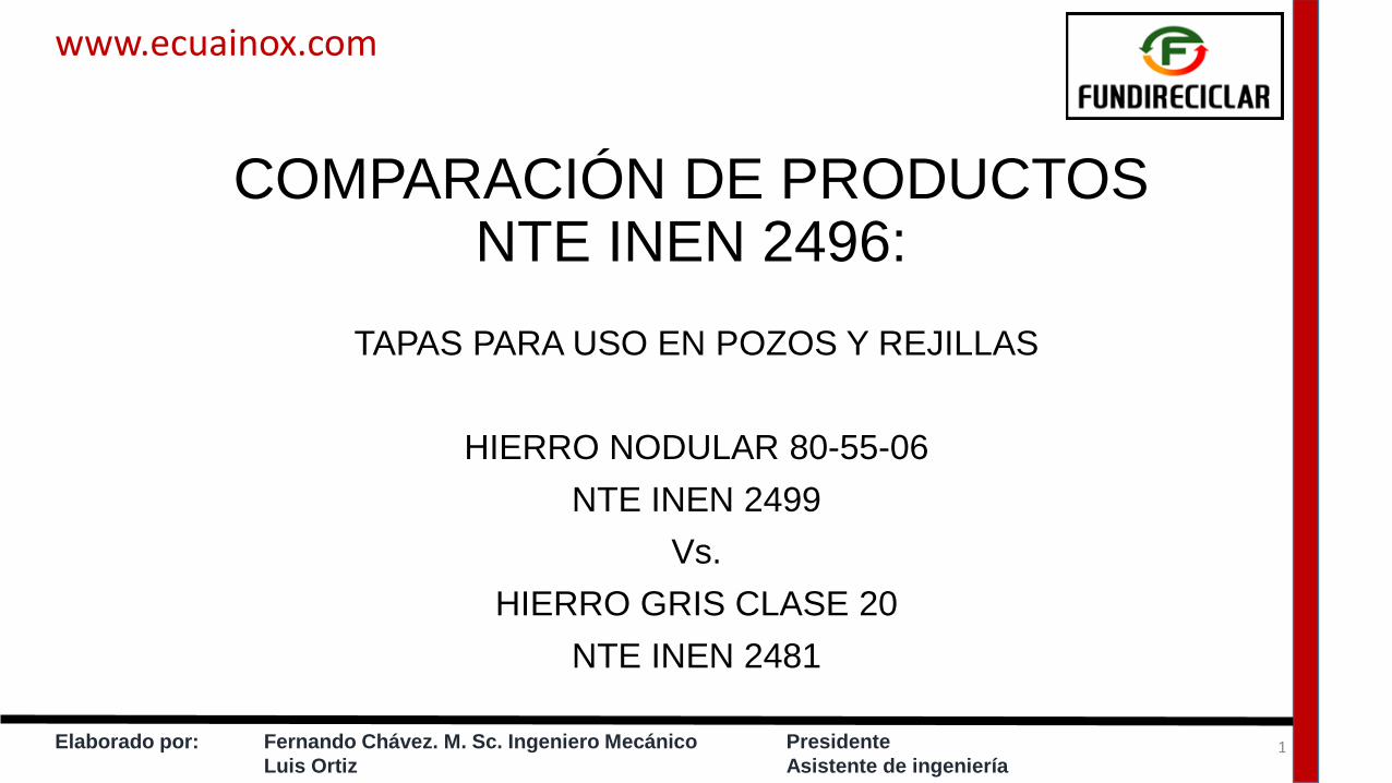 PDF) COMPARACIÓN DE PRODUCTOS NTE INEN 2496 · 2015-10-07 · TIPO DE HORNO  ELÉCTRICO DE INDUCCIÓN HORNO CUBILOTE ENERGÍA/COMBUSTIBLE ELECTRICIDAD  CARBÓN COQUE Notas: 1. Horno cubilote - DOKUMEN.TIPS