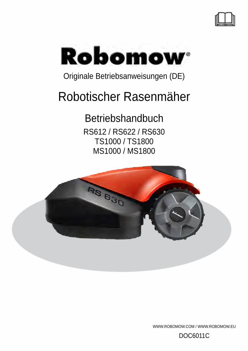 PDF) Robotischer Rasenmäher · 2015-03-30 · V Robomow RS Modelle Wie der  Robomow für Sie arbeitet Führen Sie eine einmalige Einstellung durch, bevor  Sie den Robomow zum ersten Mal - DOKUMEN.TIPS