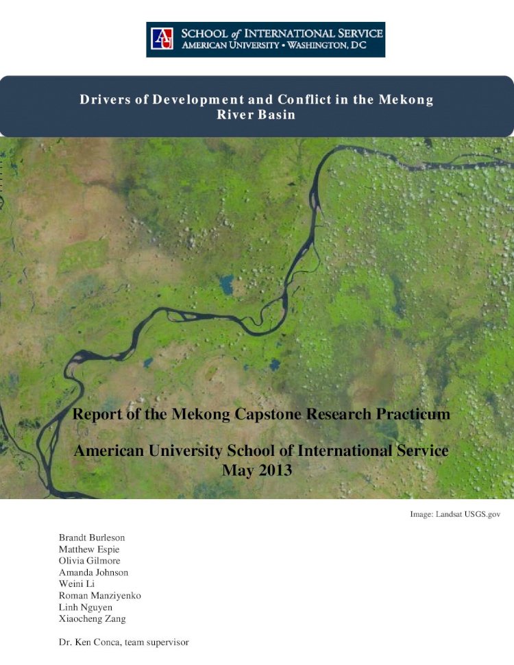 mekong river conflict case study a level geography