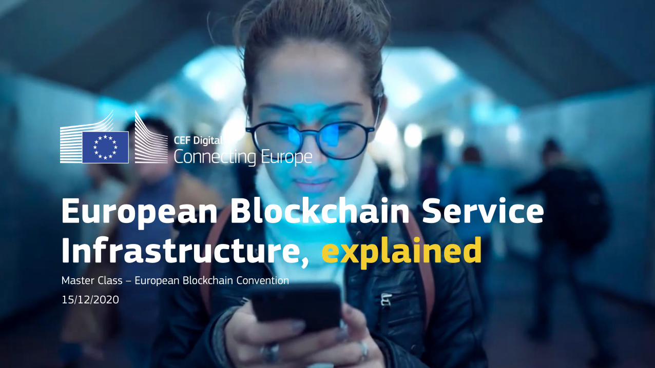 european blockchain services infrastructure