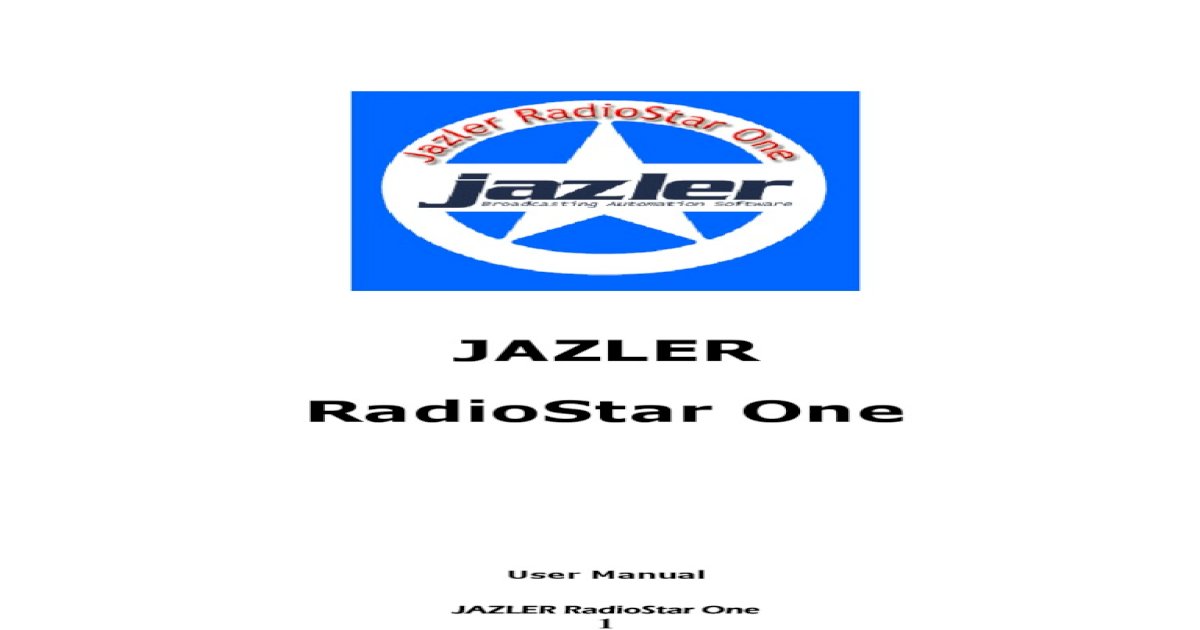 Jazler radiostar 29 full