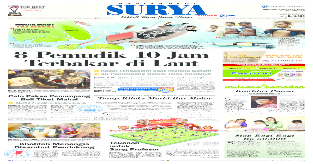 Surya Epapers 4 Agustus 2013