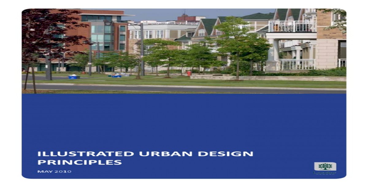 Illustrated Urban Design Principles